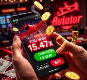 Red airplane flying upward in Aviator crash game with rising multiplier and glowing profit chart in red neon casino style